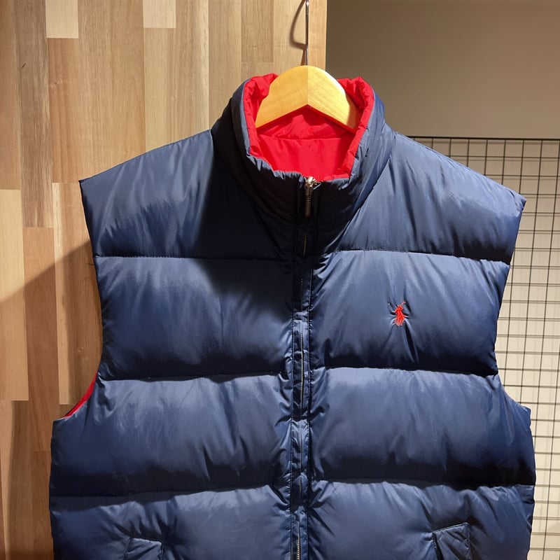 POLO Ralph Lauren ポロラルフローレン リバーシブル ダウンベスト ...