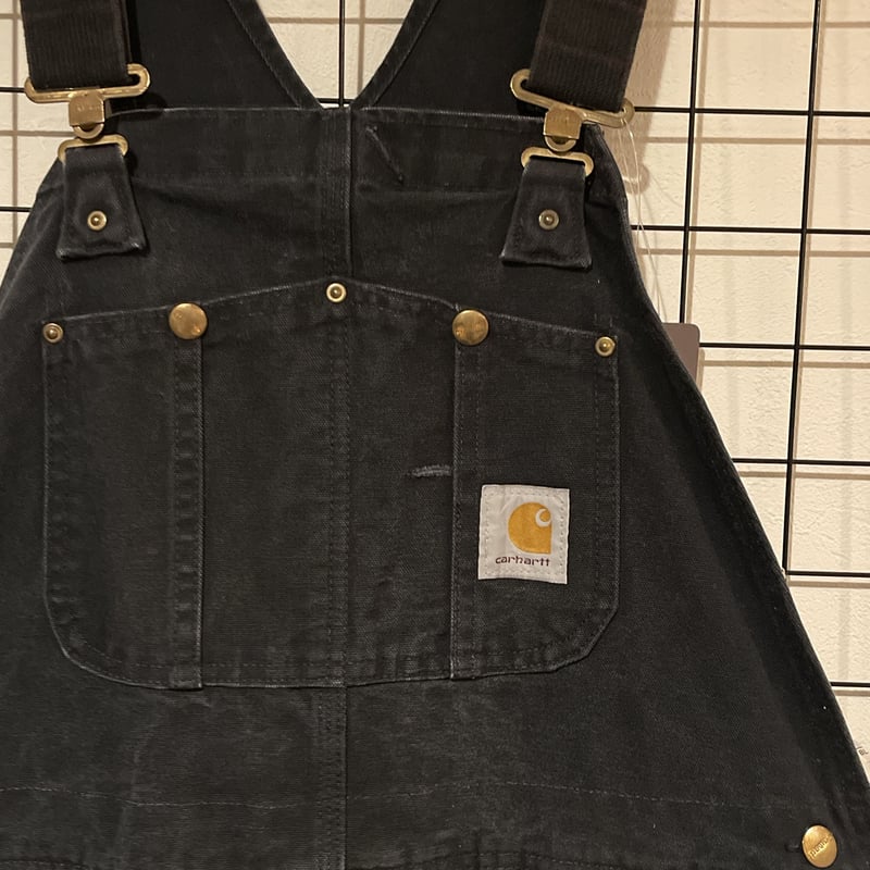 Carhartt カーハート ブラック 中綿 ダブルニー オーバーオール