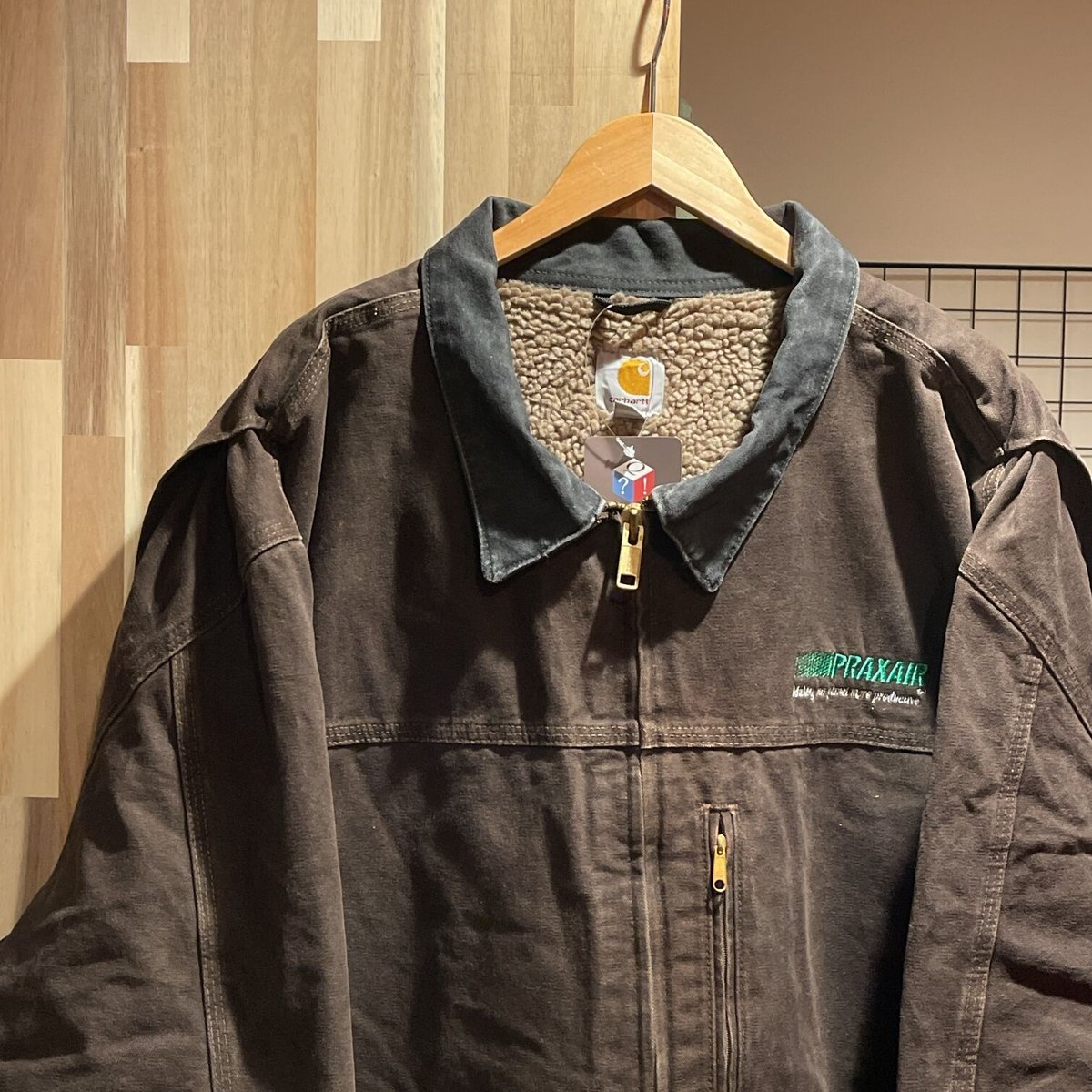 極美品✨Carharttシェルパ ラインド フランネルチェック シャツジャケット