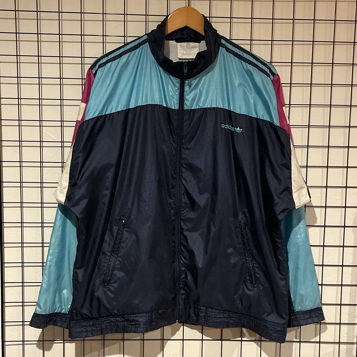 80s adidas アディダス ナイロンジャケット C381 | 古着屋Quest