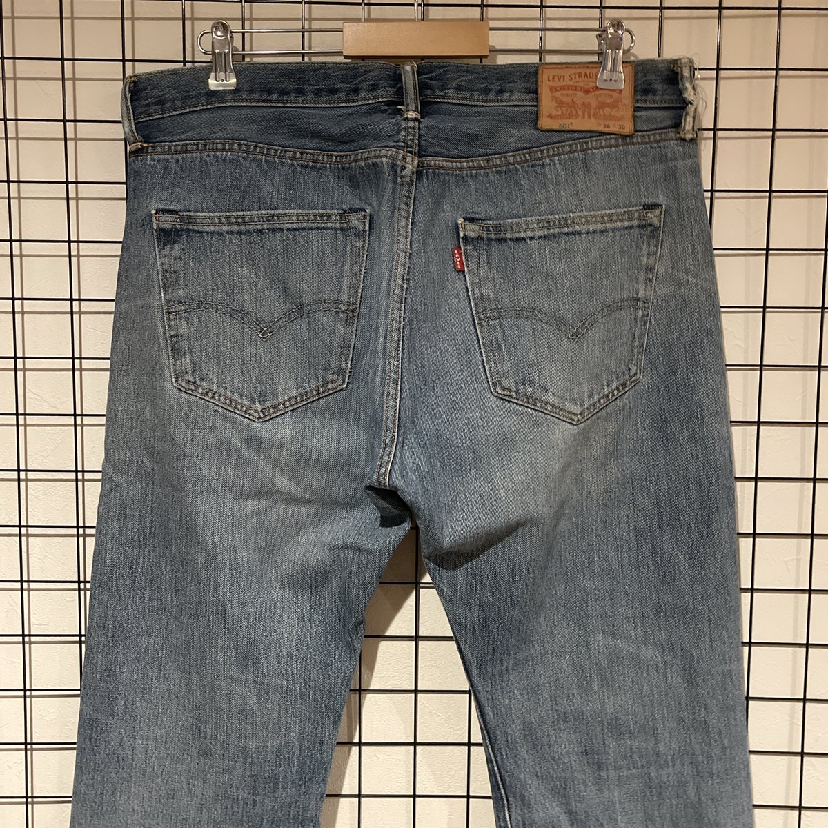 Levi's 501 リーバイス　デニムパンツ　W36 革パッチ　C646 ジーパン　ジーンズ　00501-0114