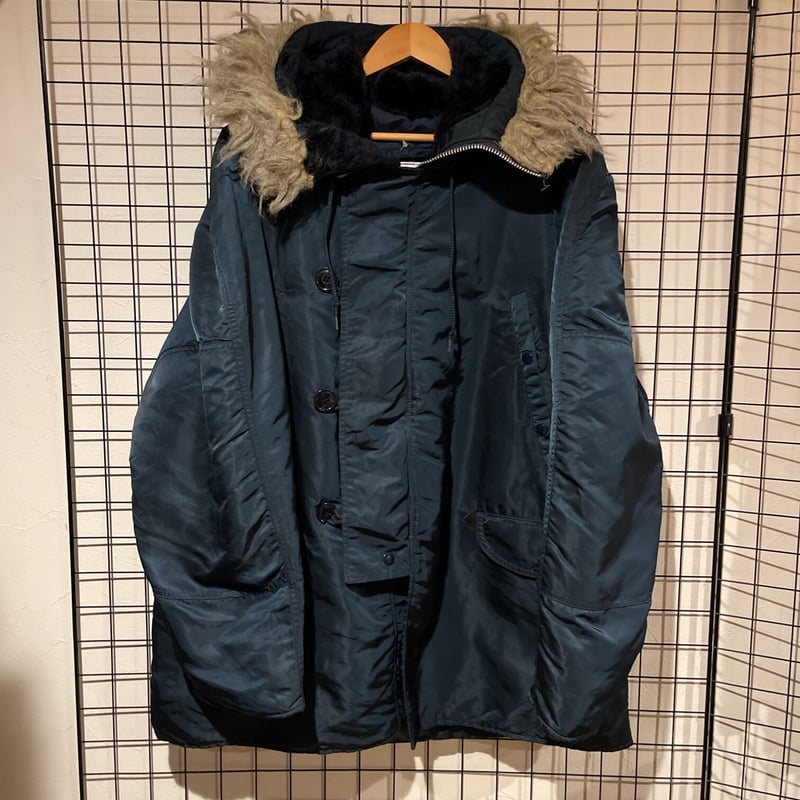 ALPHA INDUSTRIES アルファインダストリーズ USA製 N-3B フライトジャケ...