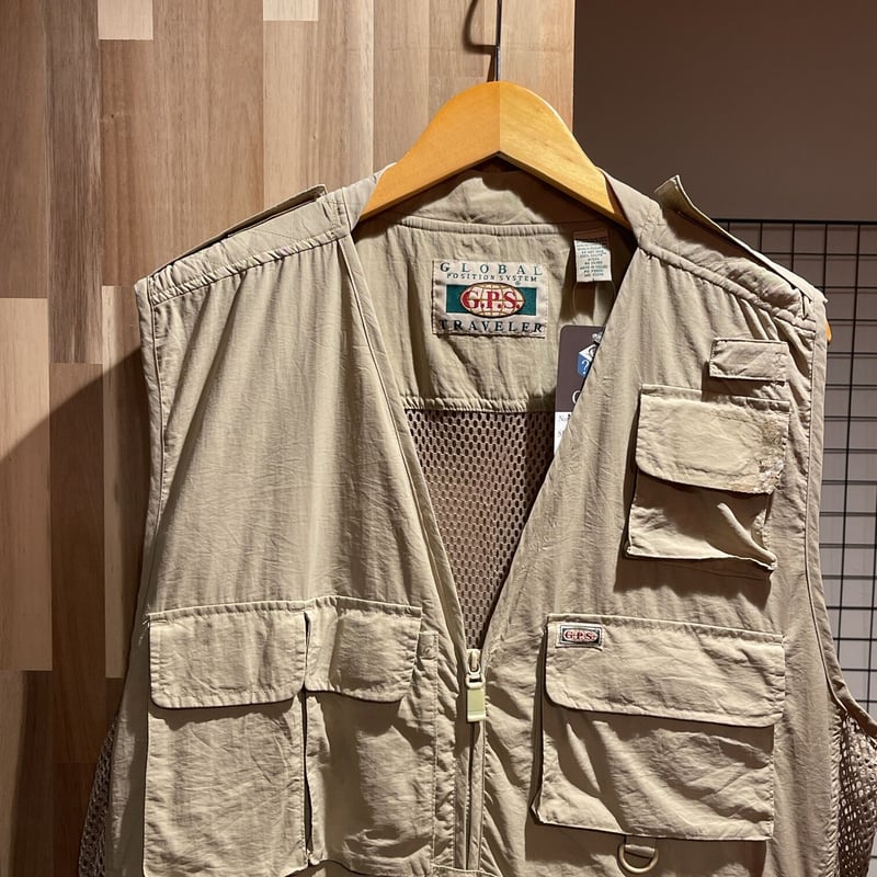 G.P.S. TRAVELER メッシュ フィッシングベスト | 古着屋Quest