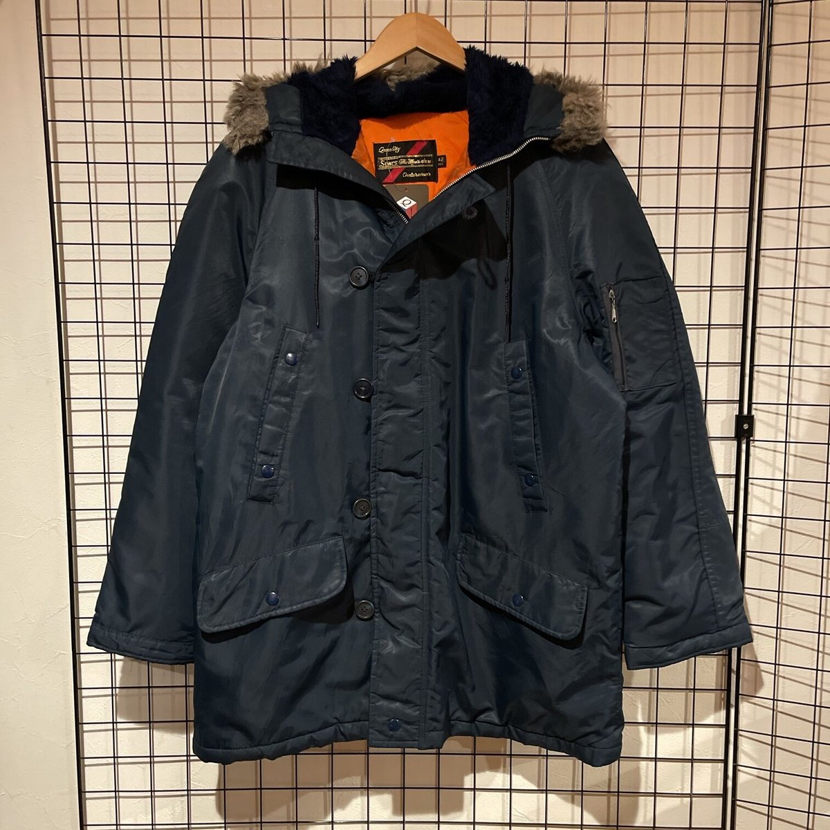 80s Sears シアーズ N-3Bタイプ フライトジャケット 1206 80s Sears シアーズ N-3Bタイプ フライトジャケット 1206
