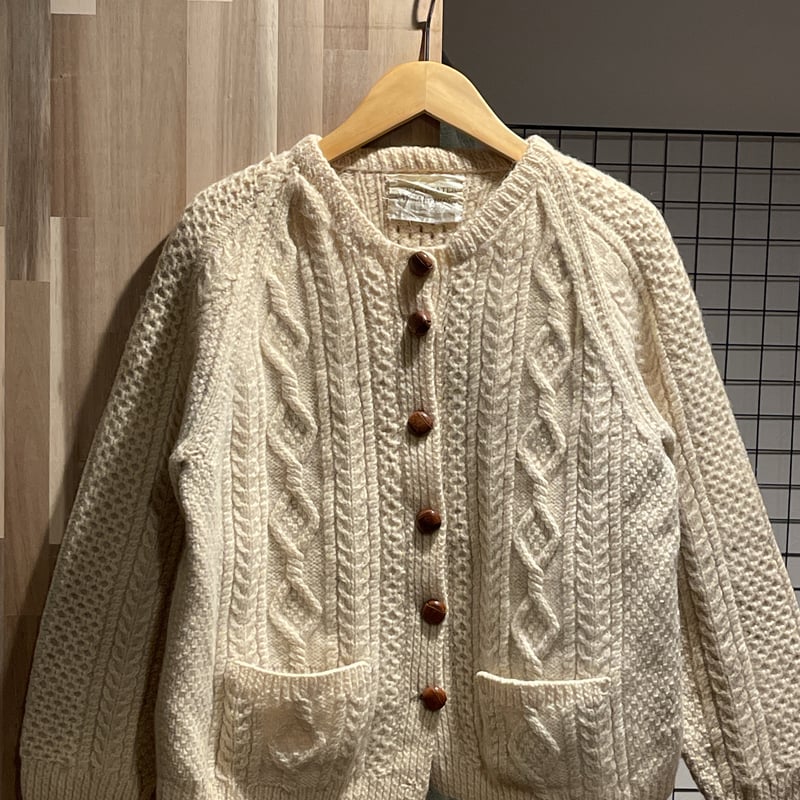 70s CARRAIG DONN キャレイグ ドンウール アランセーター ハンドニット 