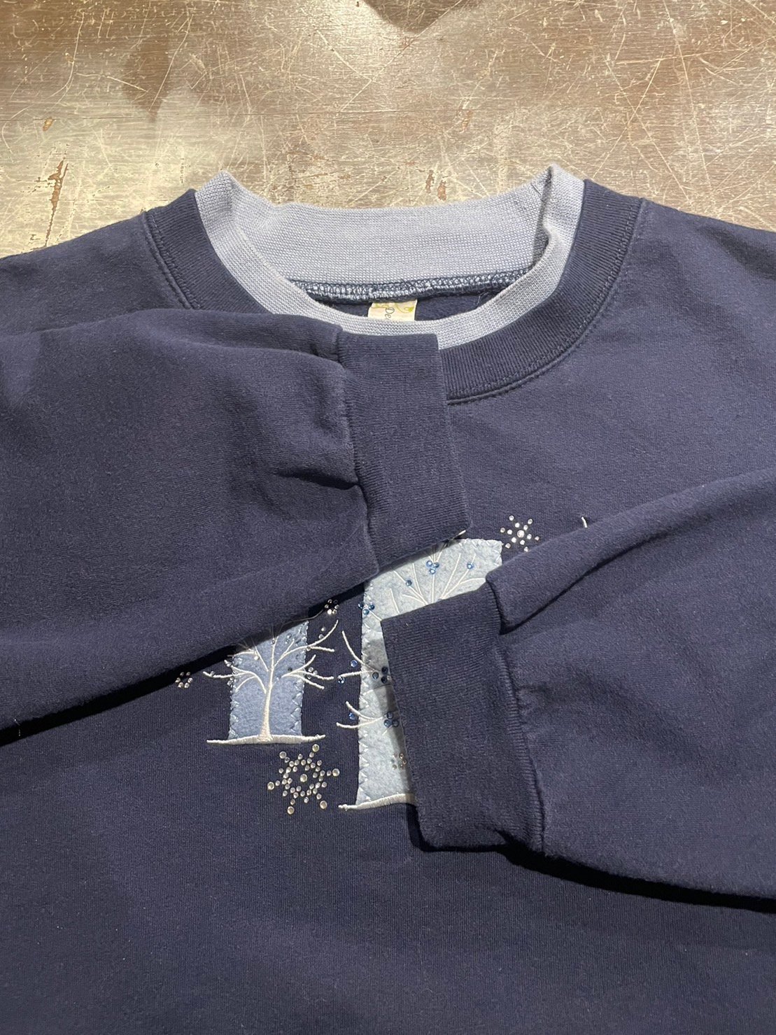 Decorated Originals (S) ビジュー スウェット トレーナー