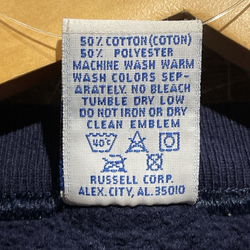90s RUSSELL USA製 カンザス大学ロースクール カレッジロゴ スウェット  