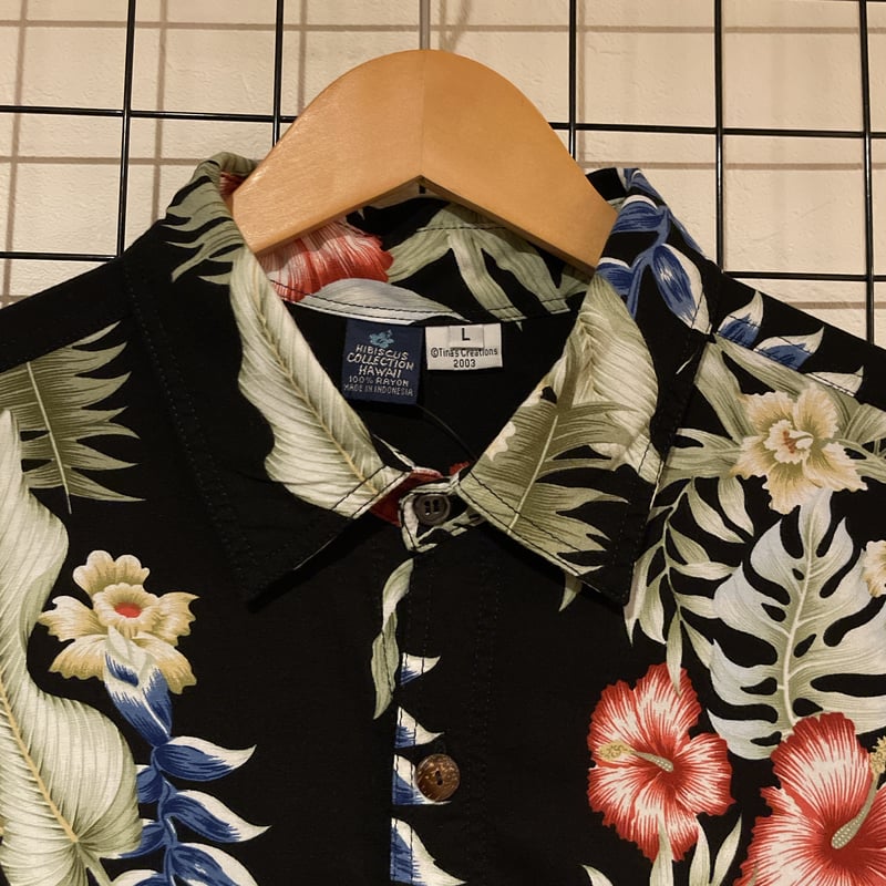 HIBISCUS COLLECTION HAWAII ハワイアンシャツ D005 アロハシャツ