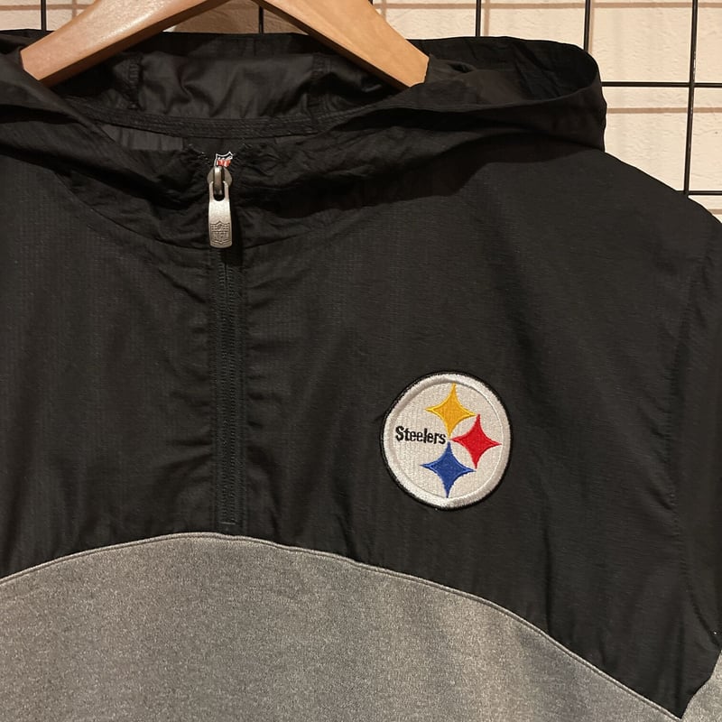 NFL TEAM APPAREL ピッツバーグ・スティーラーズ ナイロン切替 ハーフ ...