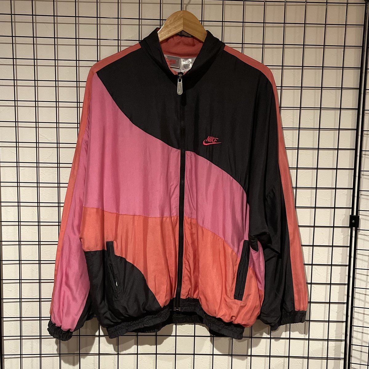 90s NIKE 銀タグ ナイキ 切替デザイン ナイロンジャケット C382 | 古着 ...