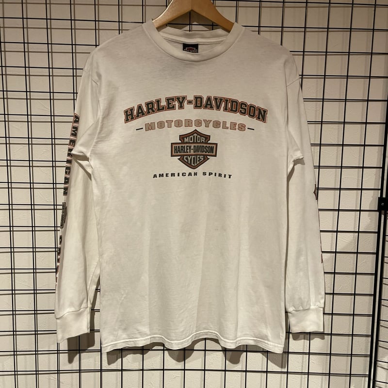 00s Harley-Davidson USA製 ハーレーダビッドソン 長袖Tシャツ | 古...