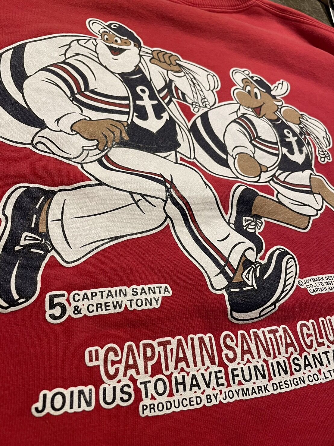 CAPTAIN SANTA キャプテンサンタ 両面プリント スウェットシャツ C362