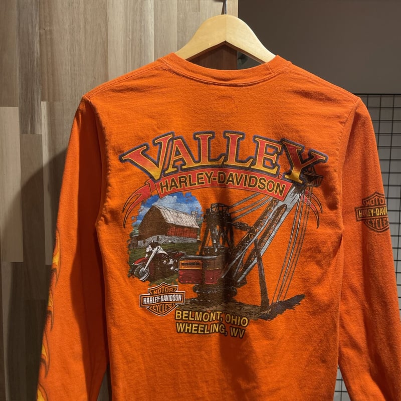 Harley-Davidson ハーレーダビッドソン長袖Tシャツ ロンT | 古着屋Quest