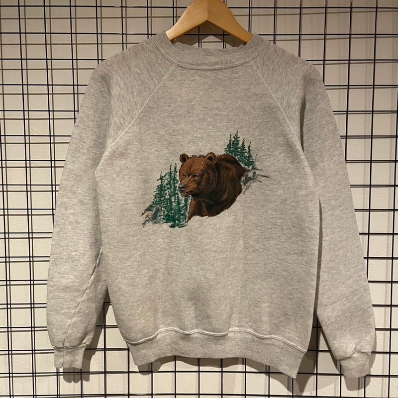 Timberland 90s プリントスウェット ラグランスリーブ 2XL
