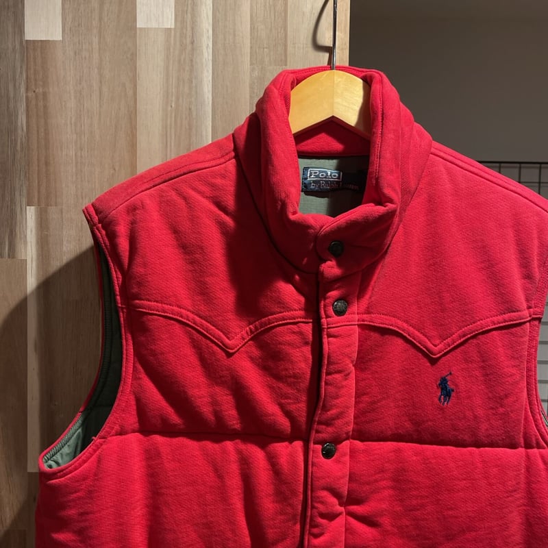 POLO by Ralph Lauren ポロバイラルフローレン 中綿ベスト | 古着屋...