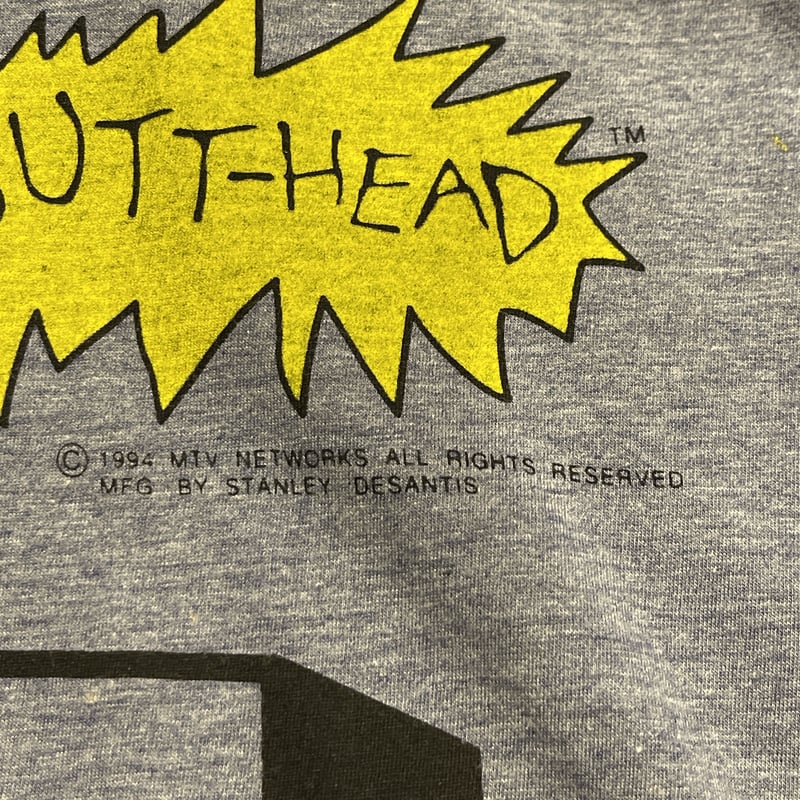 90s MTV's BEAVIS AND BUTT-HEAD シングルステッチ 半袖Tシャツ ...