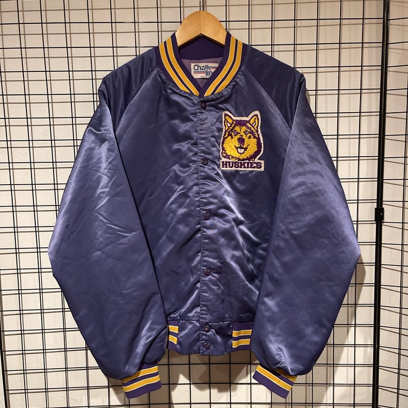 美品】Chalk Line USA製 ナイロンスタジャン ハスキーズ 90s古着