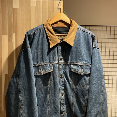 大戦 vintageカバーオール 50s 4ポケ ヘリンボーン XL デニム