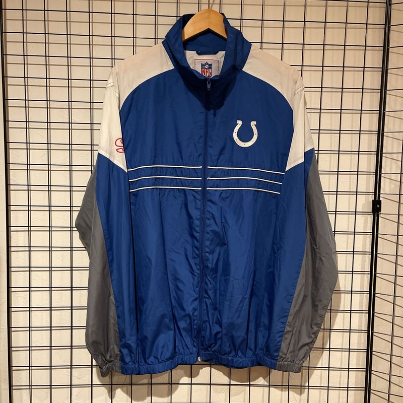 古着 リーボック NFL インディアナポリスコルツ ナイロンジャケット XL-