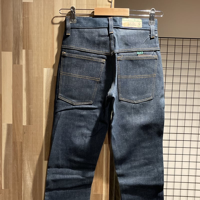 70s ELY&WALKER DEADSTOCK USA製 ベルボトム W25 デニムパンツ ...