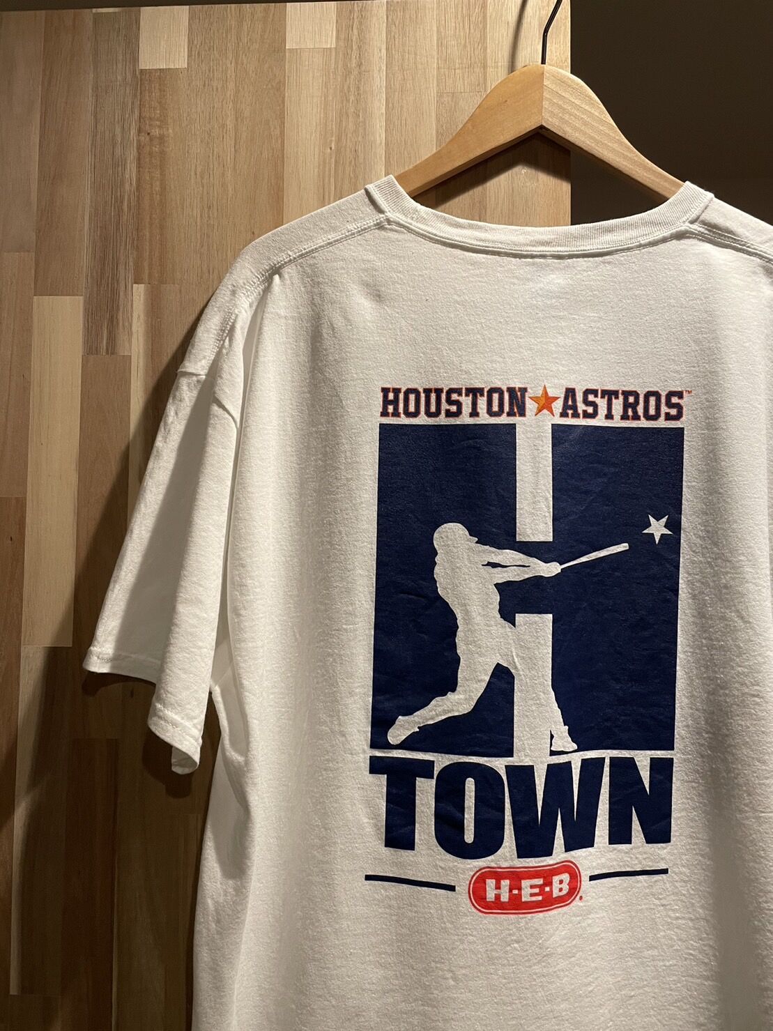 新品 MLB ヒューストン・アストロズ 総柄シャツ プリント 半袖 サイズL