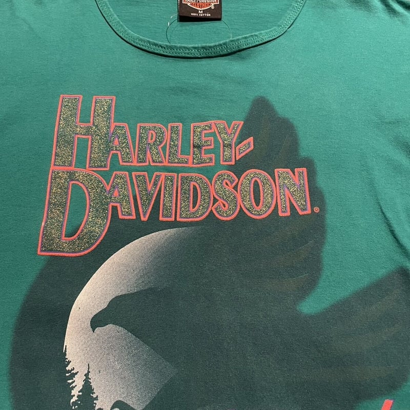 90s HARLEY-DAVIDSON 両面プリント シングルステッチ 半袖T 90s HARLEY-DAVIDSON 両面プリント シングルステッチ 半袖T