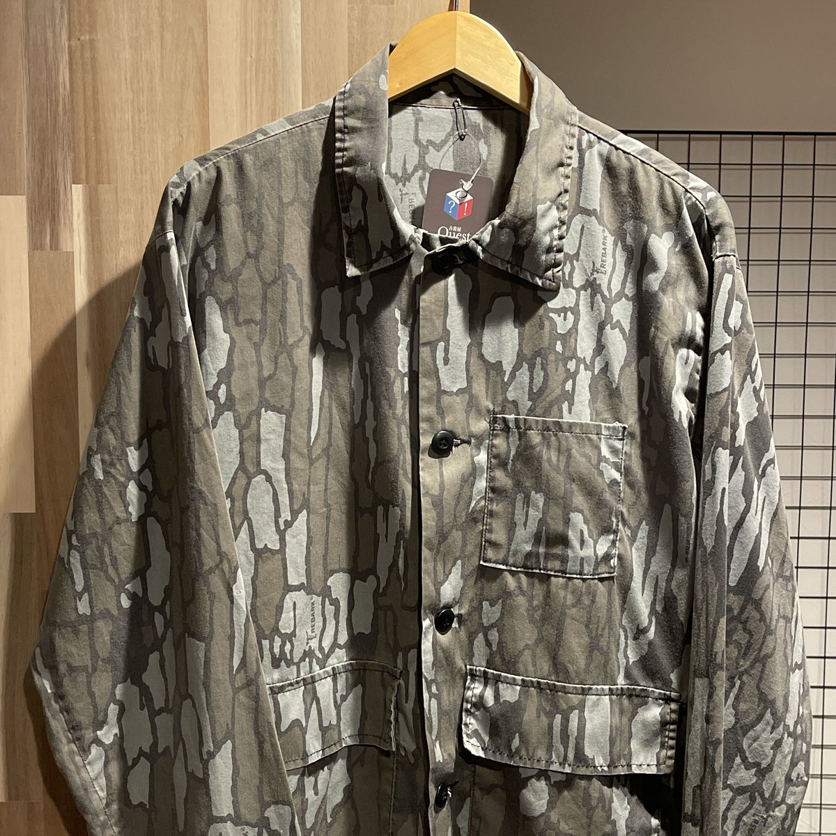 90s BURK USA製 トレバークツリーカモ シャツジャケット A954 | 古着屋 ...
