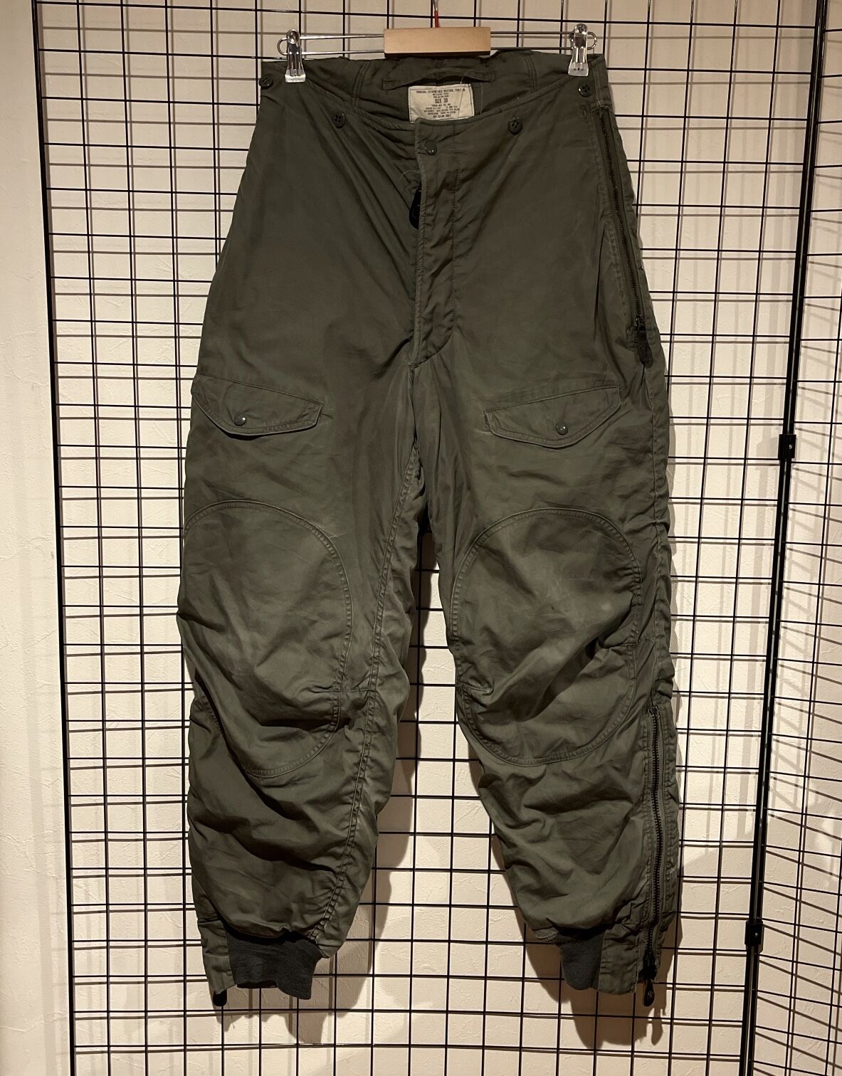 空軍希少 70s USmilitary F-1B flight pants - ワークパンツ/カーゴパンツ