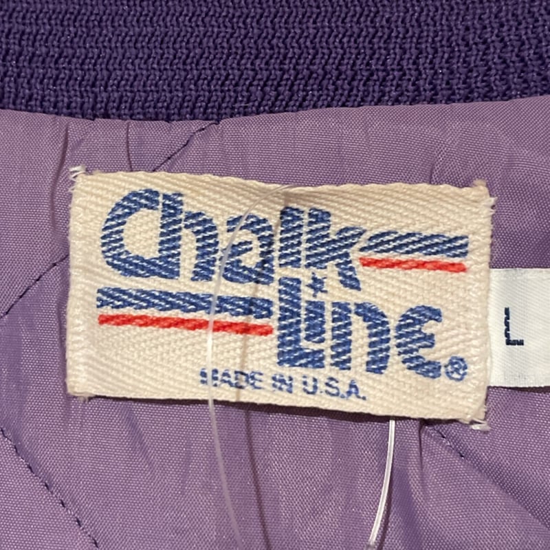 Chalk Line USA製 ワシントン大学ハスキーズ ナイロンスタジャン 