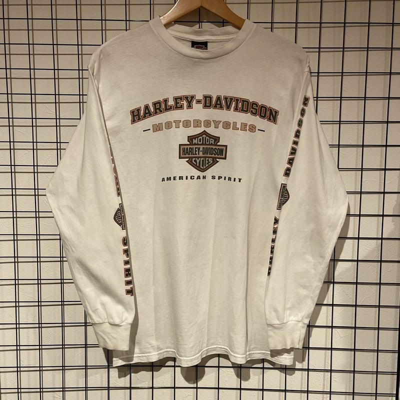 00s Harley-Davidson USA製 ハーレーダビッドソン 長袖Tシャツ | 古...