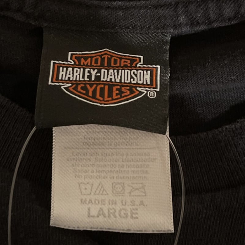 HARLEY-DAVIDSON ハーレー・ダビッドソン Tシャツ ブラック 両面