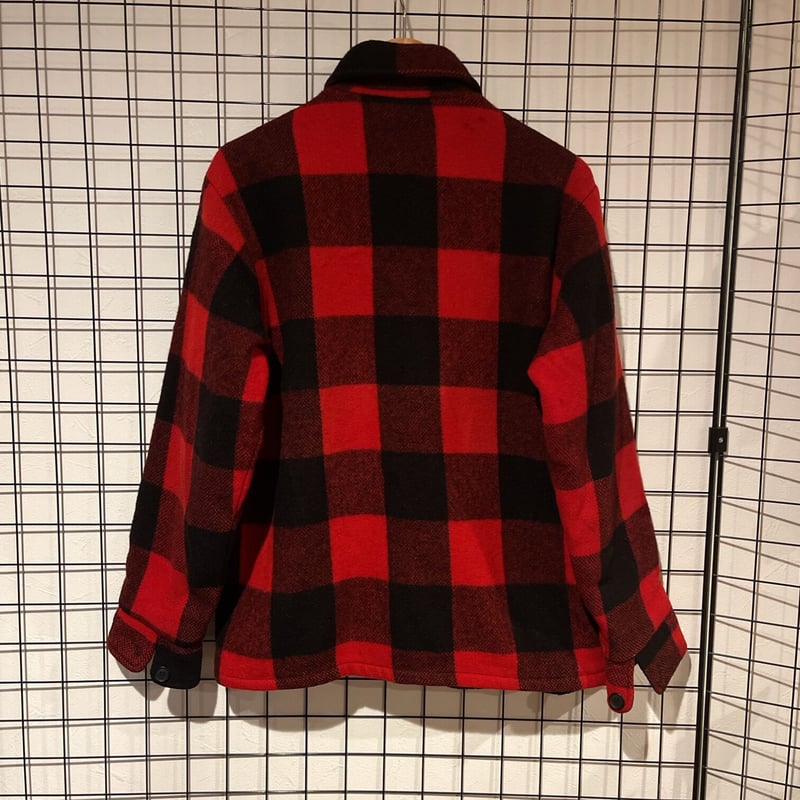 Woolrich フィールドコート 赤・黒 vintage白タグ