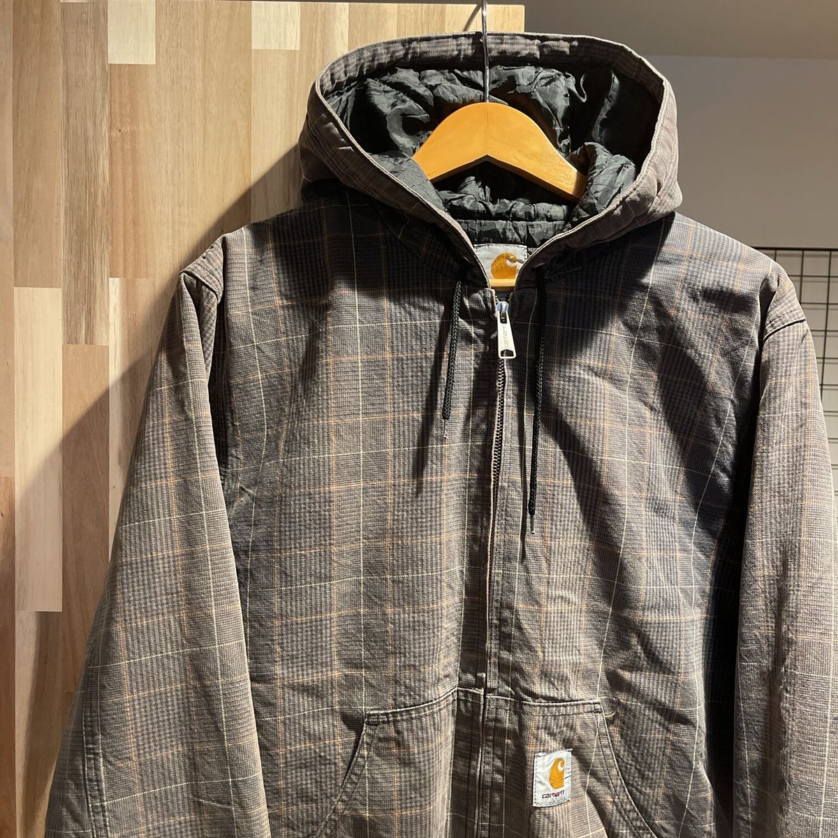 Carhartt カーハート チェック柄 アクティブジャケット サイズM | 古着 ...