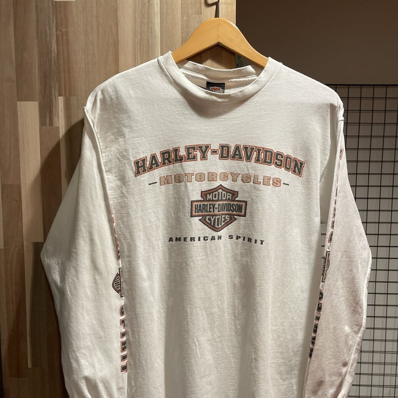 00s Harley-Davidson USA製 ハーレーダビッドソン 長袖Tシャツ | 古...