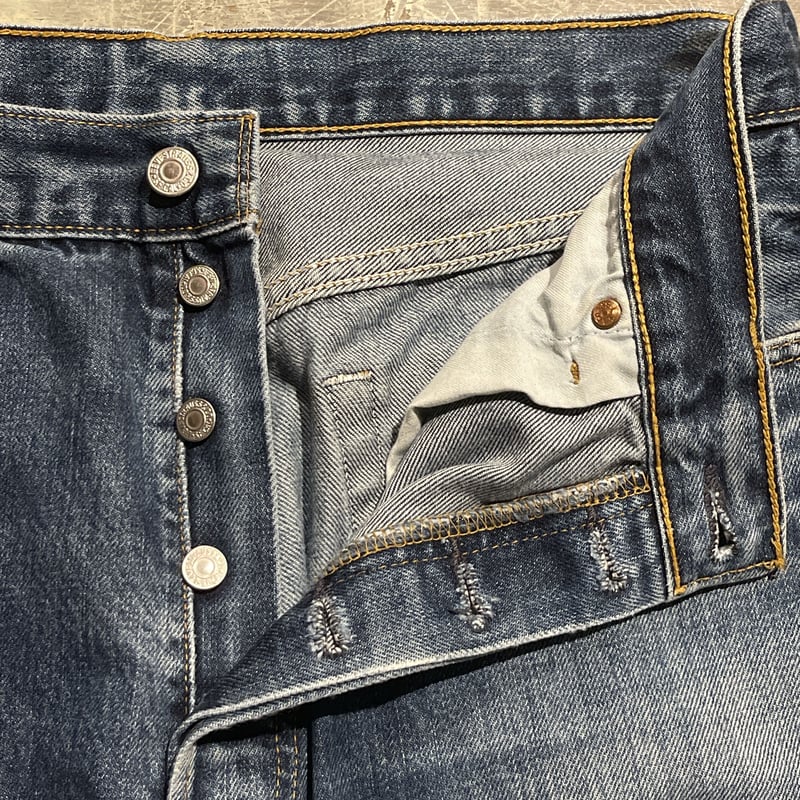 a1035 levis リーバイス 501 W34 ダメージ クラッシュ ユーロ