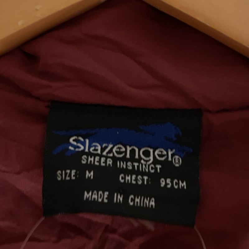 Slazenger スラセンジャー 90s 旧ロゴ ナイロンジャケット | 古着屋Quest