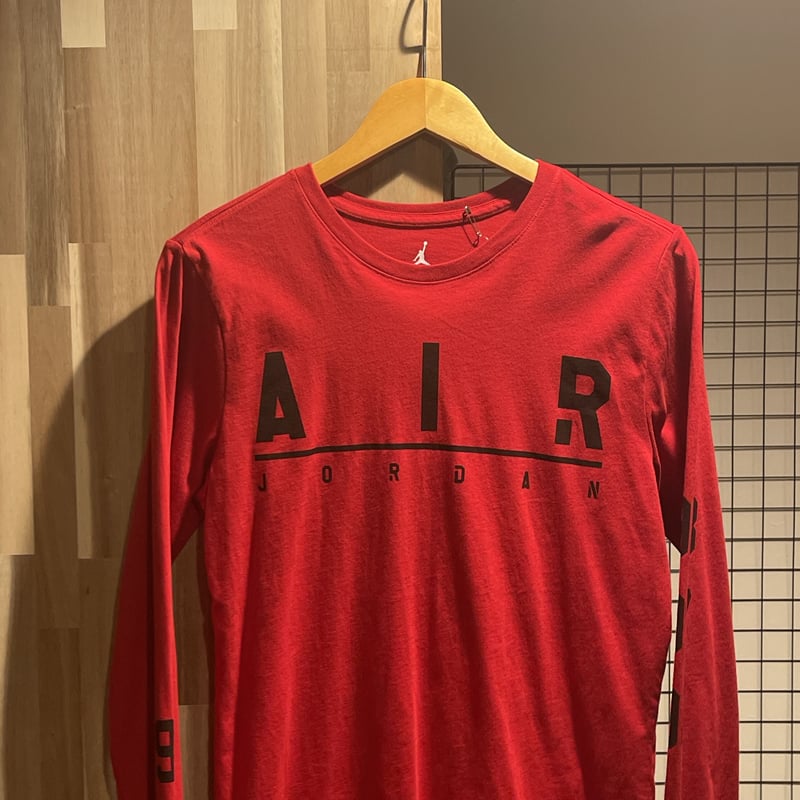 Nike air shirt red sales