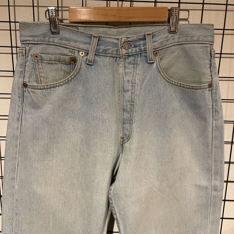 90s LEVI'S 501 U.K製 ユーロリーバイス 96年製 デニムパンツ W32 | ...