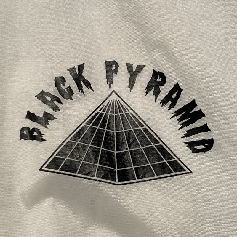 BLACK PYRAMID ブラック ピラミッド プリント ナイロン コーチ