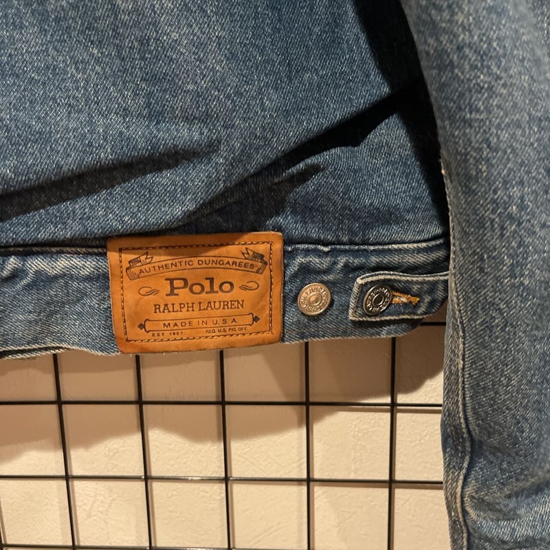 POLO Ralph Lauren 80s ブランケットライナー デニムジャケット | 古着