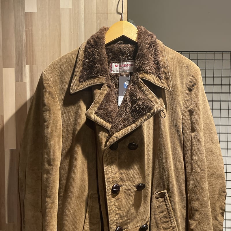 70s McGREGOR USA製 ダブルブレスト コーデュロイジャケット D408 