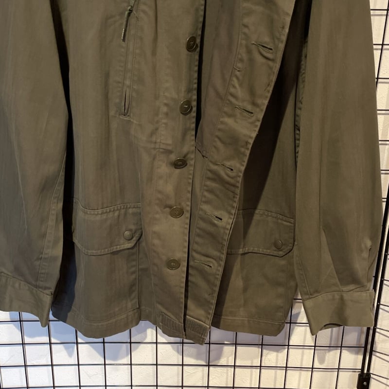 フランス軍 WAREIN社F2 ミリタリージャケット ヘリンボーン フィールド