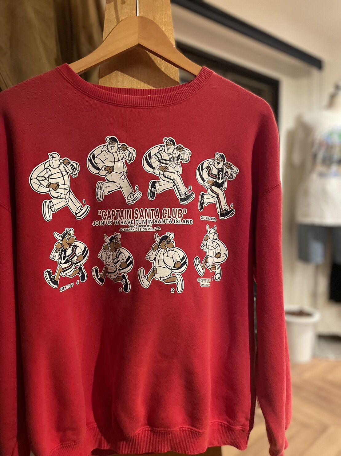 CAPTAIN SANTA キャプテンサンタ 両面プリント スウェットシャツ C362 