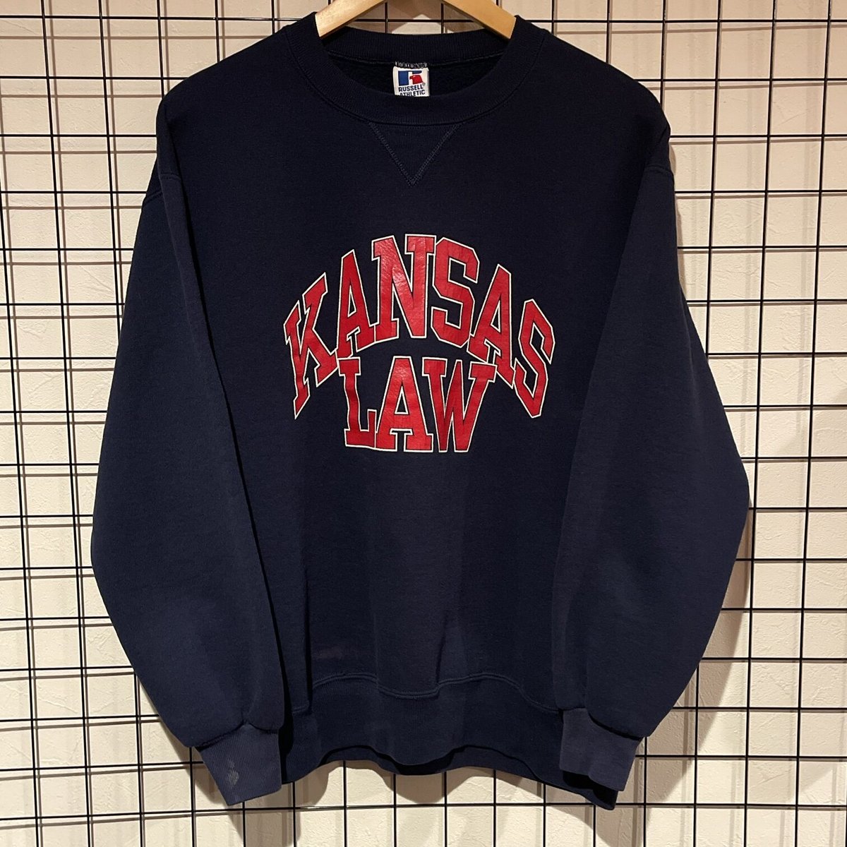 希少プーマ製L☆US輸入90s】カンザス大学 カレッジスウェット