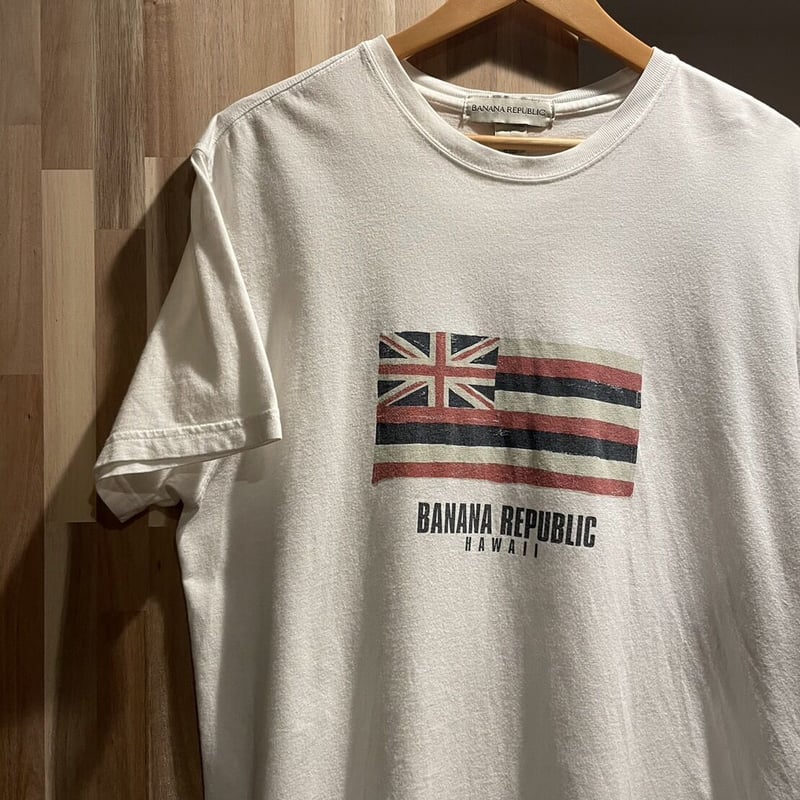 BANANA REPUBLIC バナナリパブリック プリント 半袖 Tシャツ Mサイズ