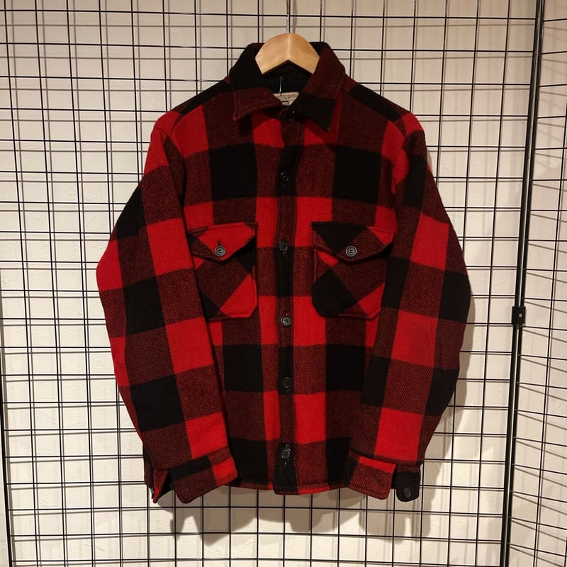 WOOLRICH　70s 白タグ　バッファローチェック　ジャケット　美品