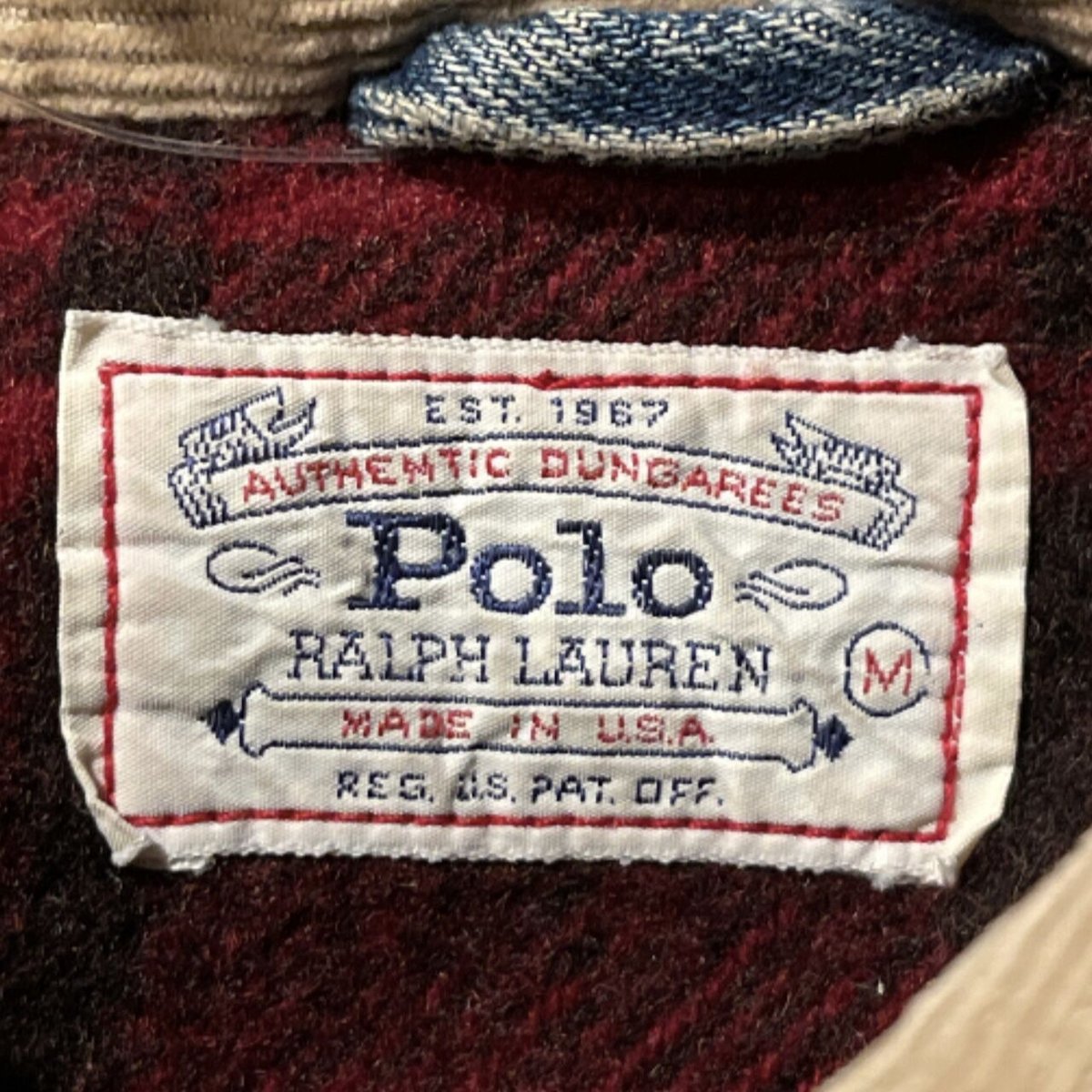 POLO Ralph Lauren 80s ブランケットライナー デニムジャケット | 古着