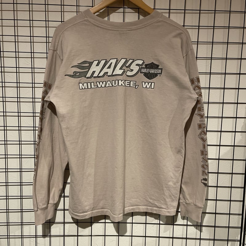 90s Harley-Davidson USA製ハーレーダビッドソン 長袖Tシャツ