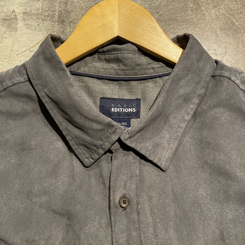 VINTAGE（ヴィンテージ）の「【ヴィンテージ古着】GEORGE フェイクスエードシャツ（シャツ/ブラウス）」 - WEAR
