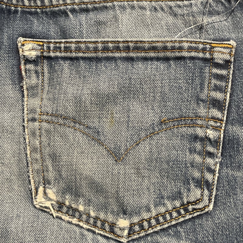 00s Levi's 501 ユーロリーバイス デニム カットオフ ショートパンツ